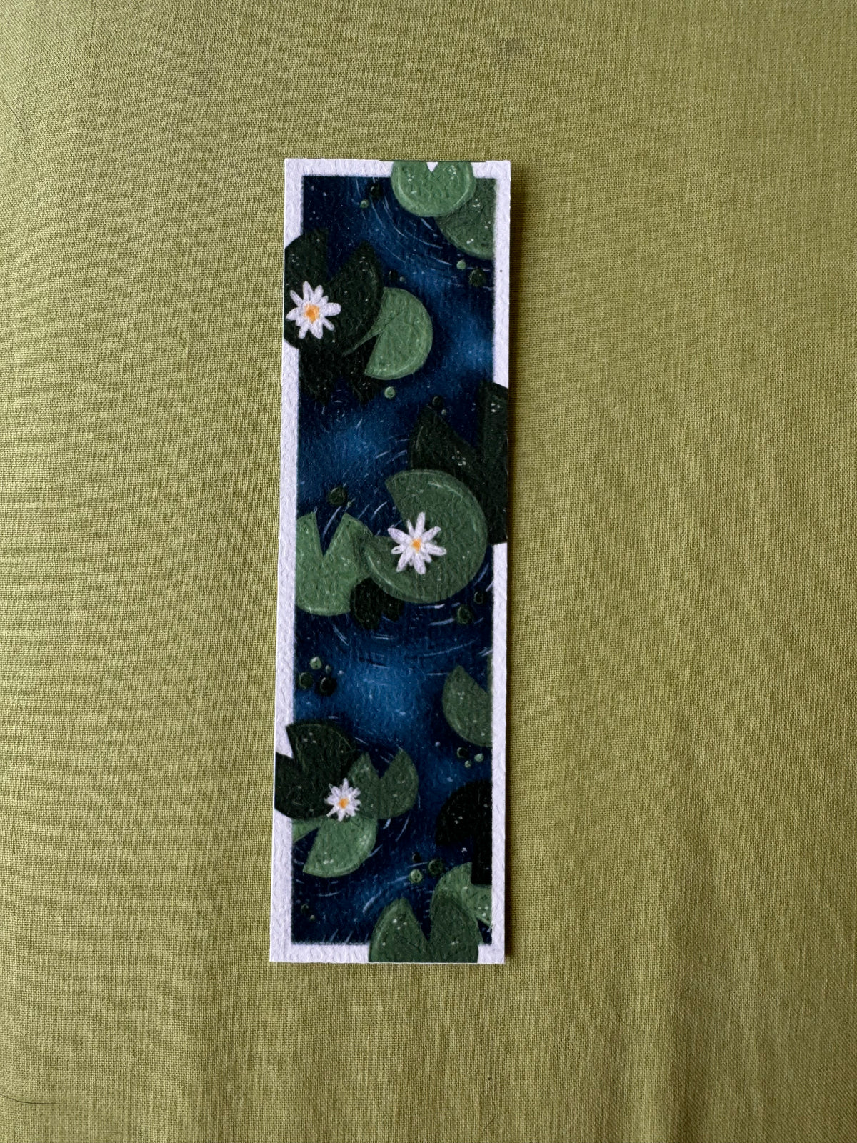 Water Lilies Bookmark
